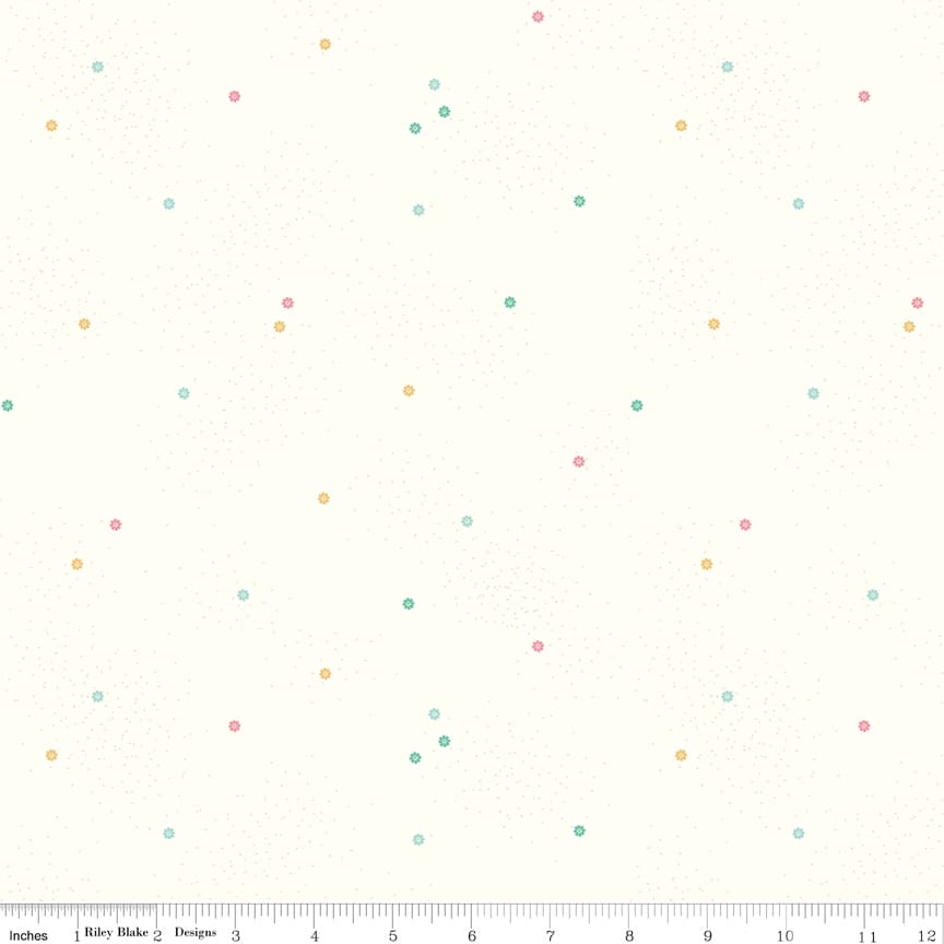 Dainty Daisy on Cloud Vintage Pastels