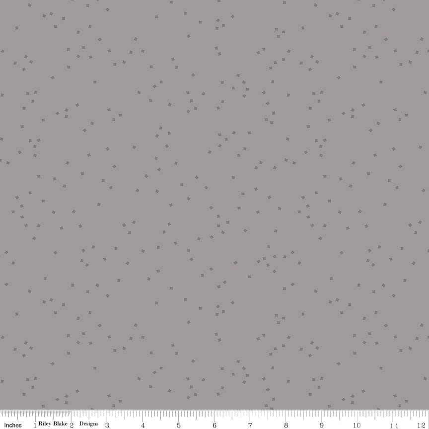 Blossoms Tone On Tone In Color Gray