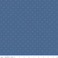 Bee Cross Stitch In Color Denim