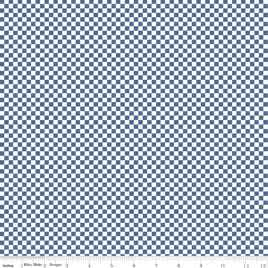 Check Please! 1/4" Check Denim