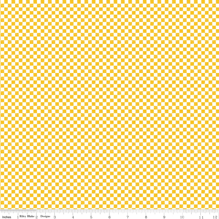 Check Please! 1/4" Check Mustard