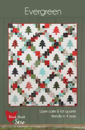 Evergreen - Cluck Cluck Sew Quilt Pattern