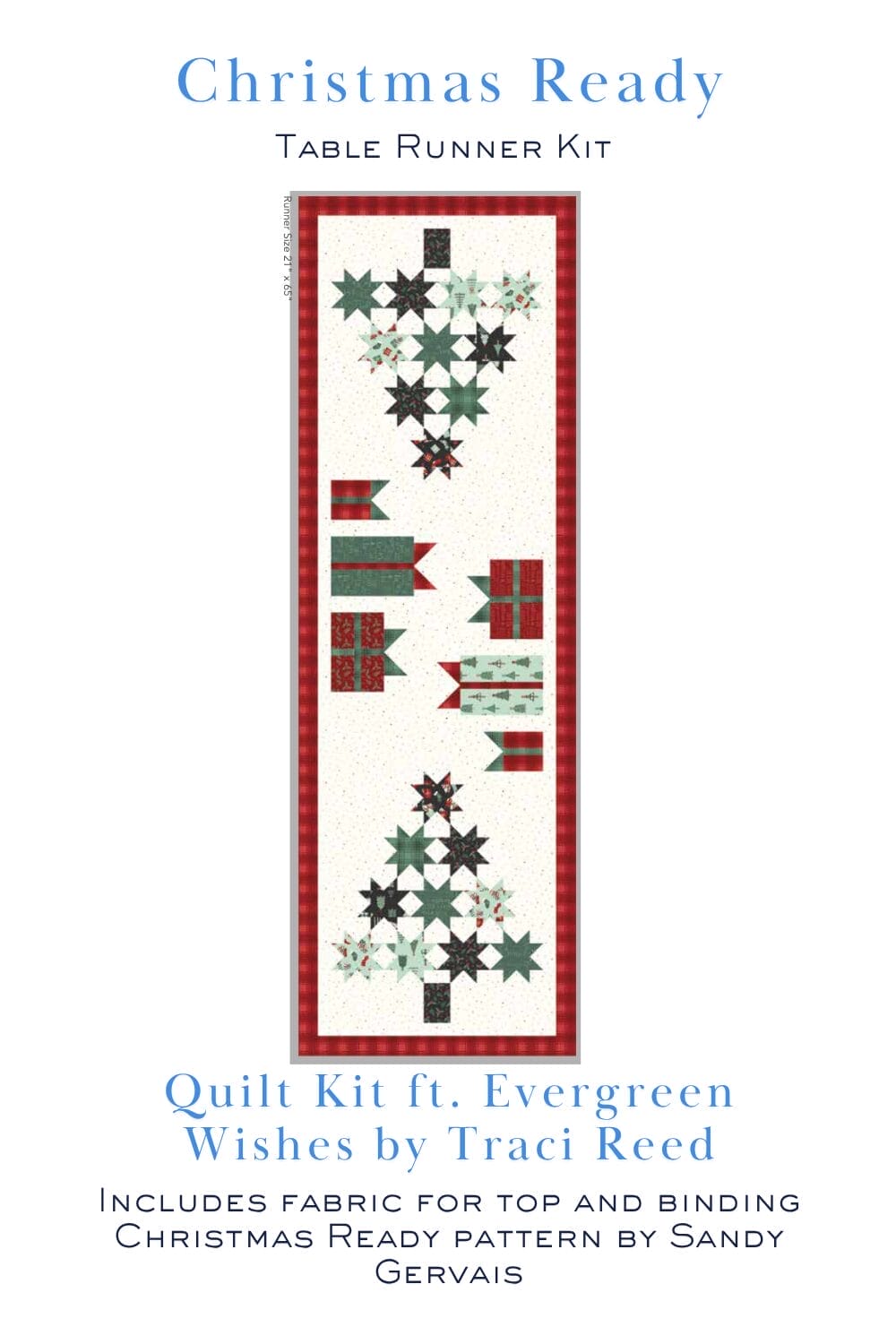 Christmas Ready Table Runner Kit