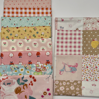 Cotton Nook Petite Fat Quarter Bundle 9 Piece