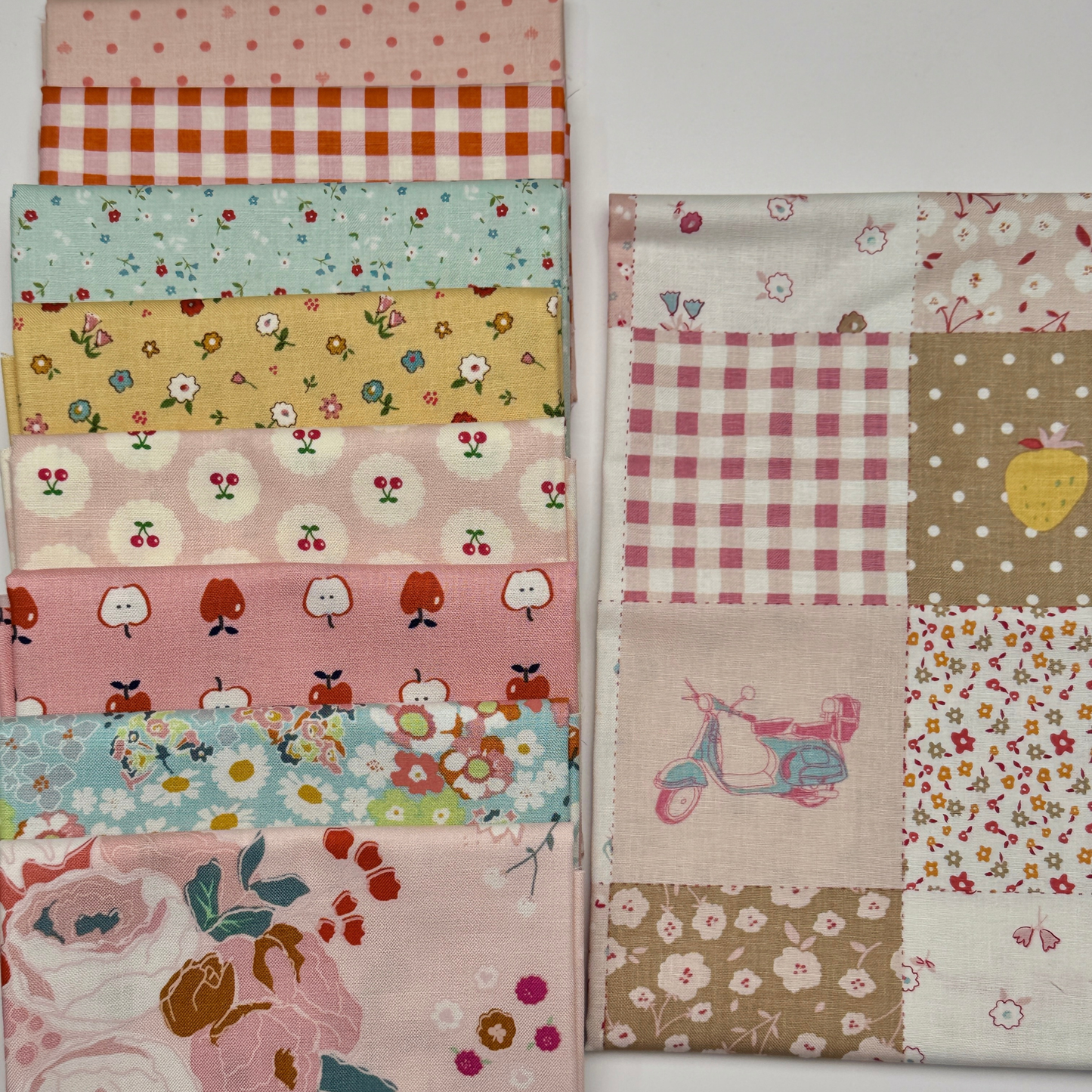 Cotton Nook Petite Fat Quarter Bundle 9 Piece