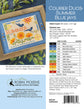 Courier Duos: Summer Blue Jays Cross Stitch Printed Pattern