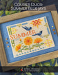 Courier Duos: Summer Blue Jays Cross Stitch Printed Pattern