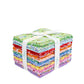Stack of fat quarters in traditional 30s fabric collection. 