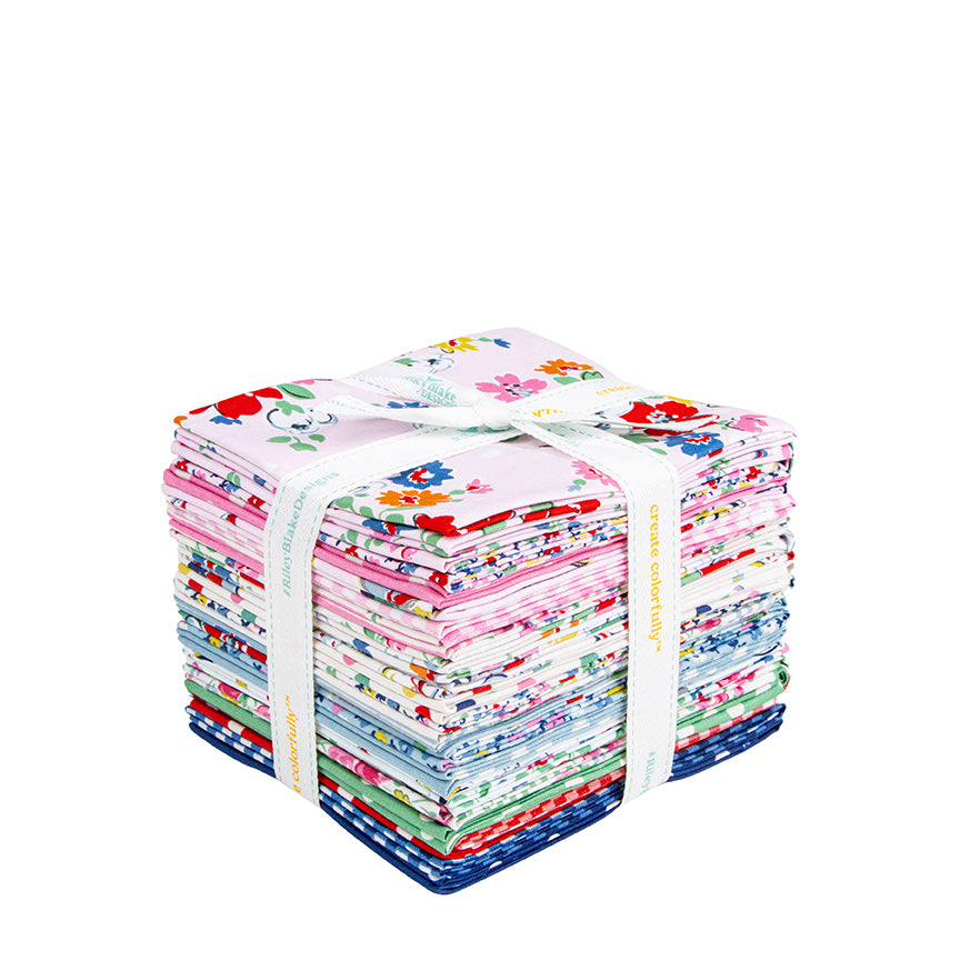 Cath Kidston Signature Collection of fat quarters stacked up