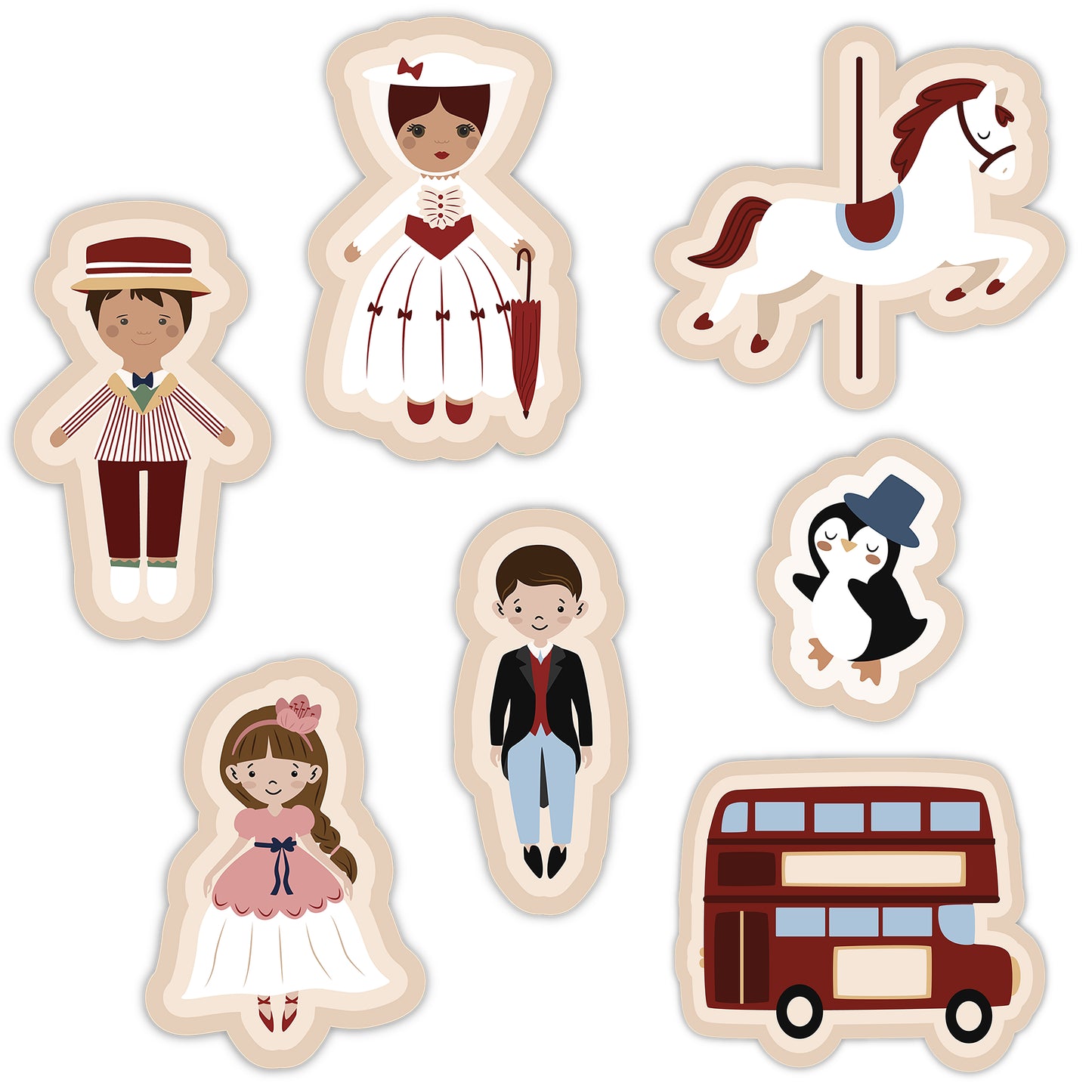 Spoonful of Sugar characters project felt panel 
