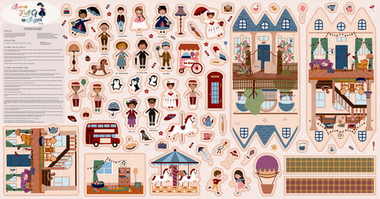 Spoonful of Sugar project felt panel 