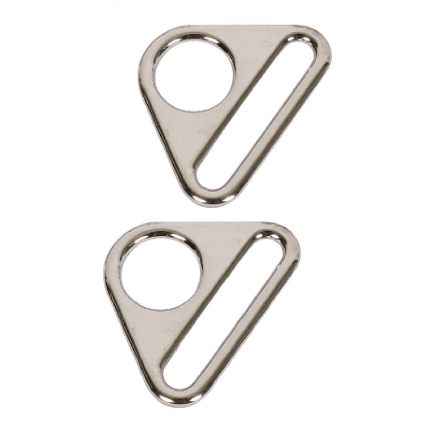 By Annie Triangle Ring 1in Nickel