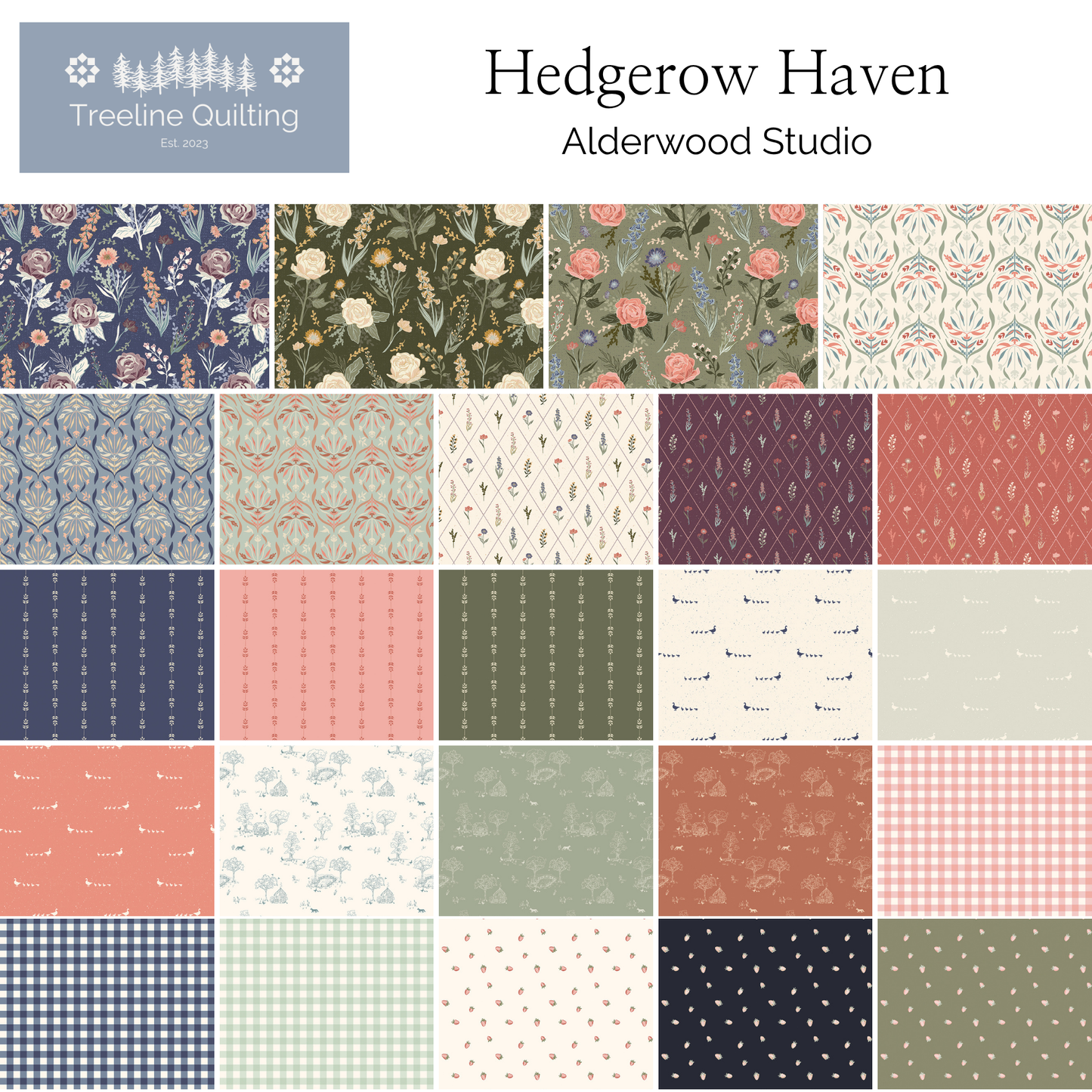 Hedgerow Haven 10 Inch Stacker, 42 Pcs.