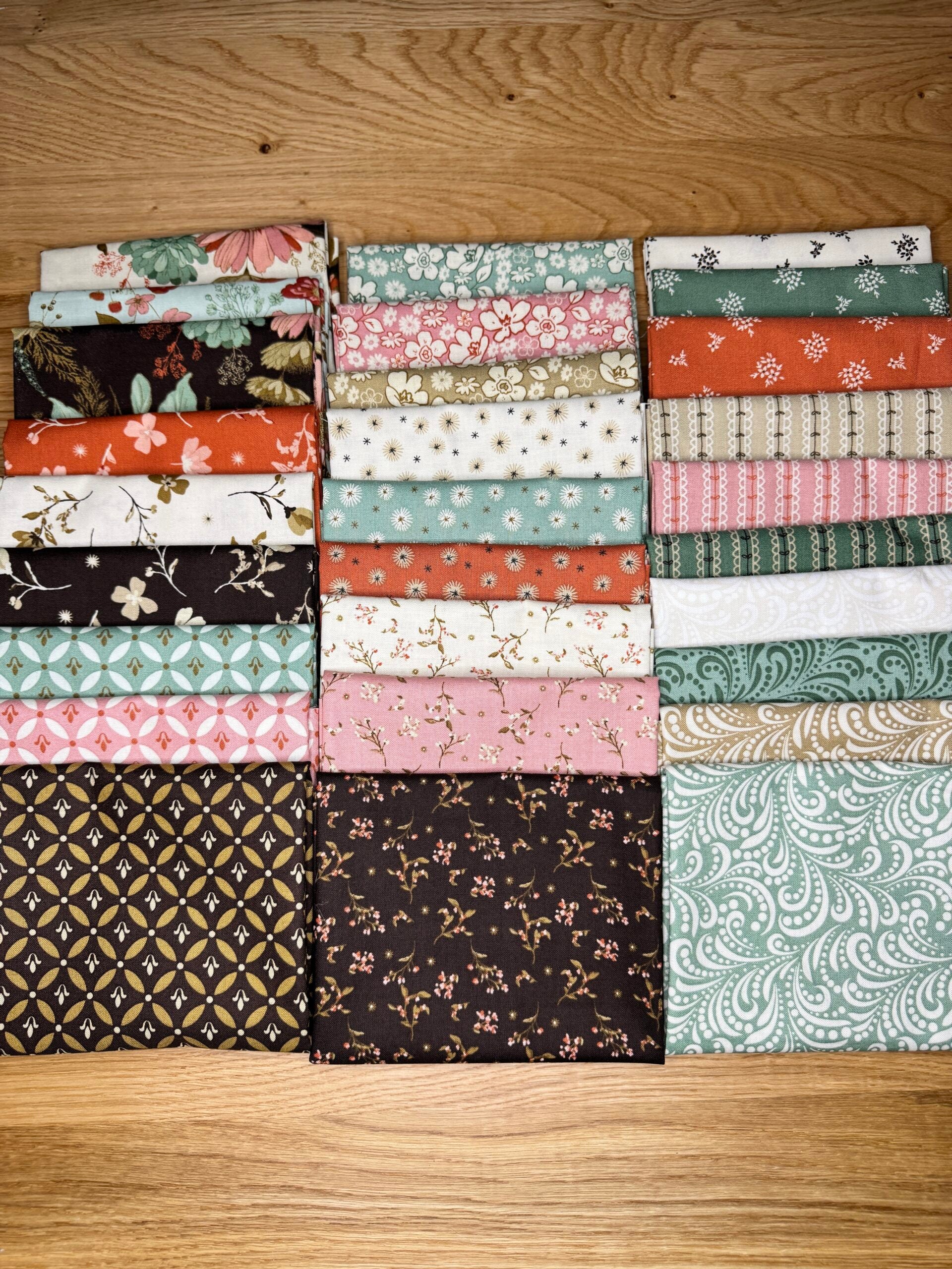 Morning Latte Fat Quarter Bundle — 28 Piece Fabric Bundle by Sandy Gervais for Riley Blake Designs