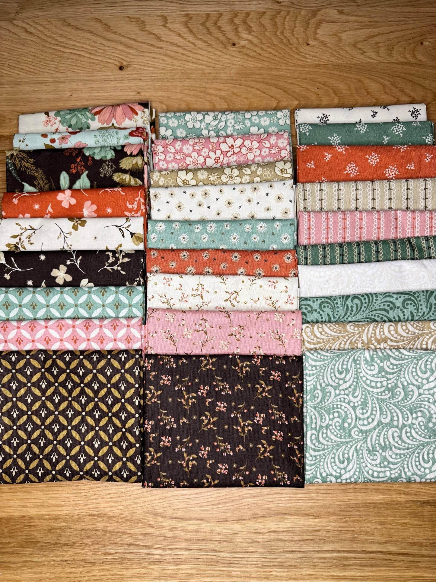 Morning Latte Fat Quarter Bundle — 28 Piece Fabric Bundle by Sandy Gervais for Riley Blake Designs