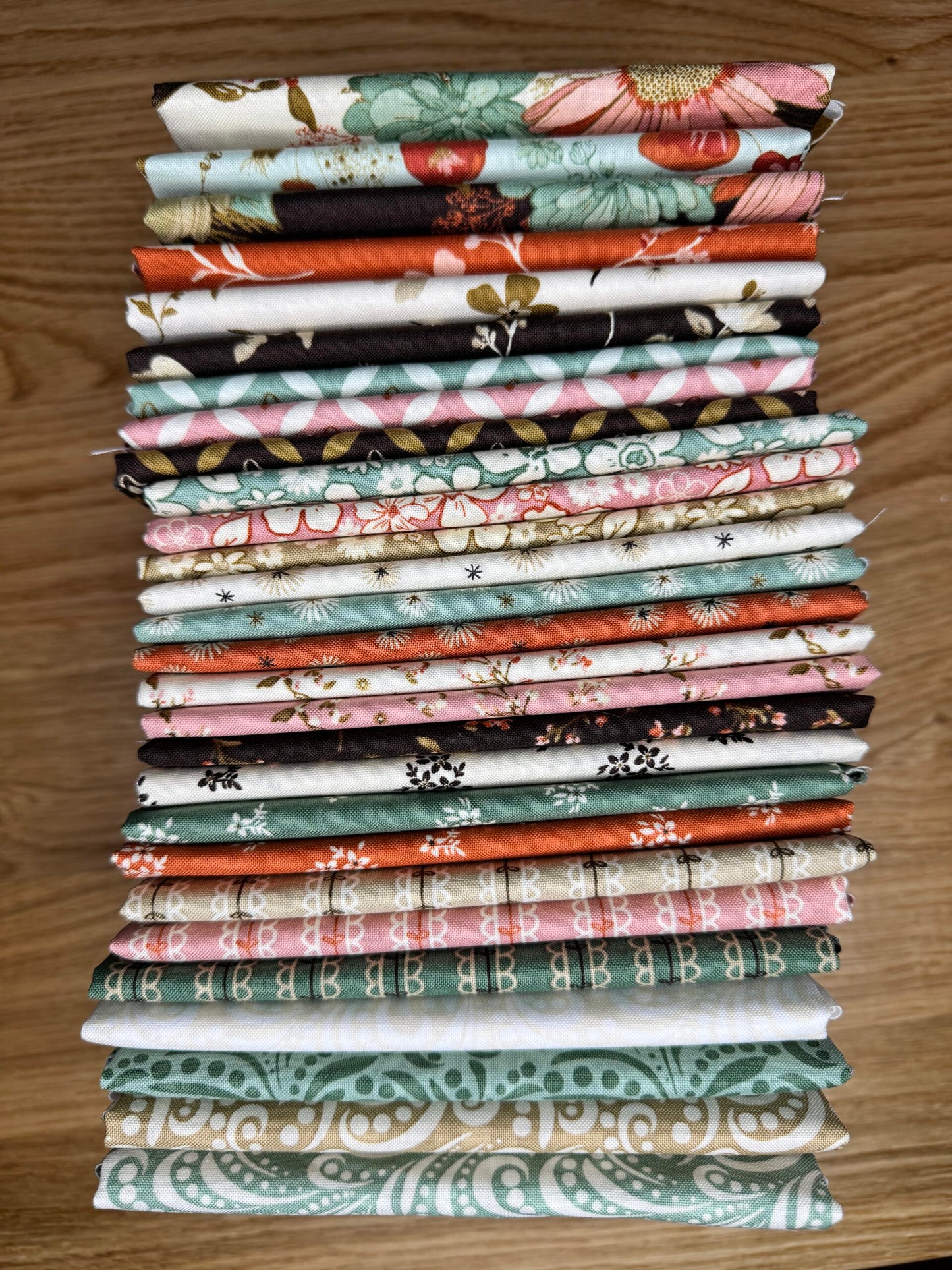 Morning Latte Fat Quarter Bundle — 28 Piece Fabric Bundle by Sandy Gervais for Riley Blake Designs
