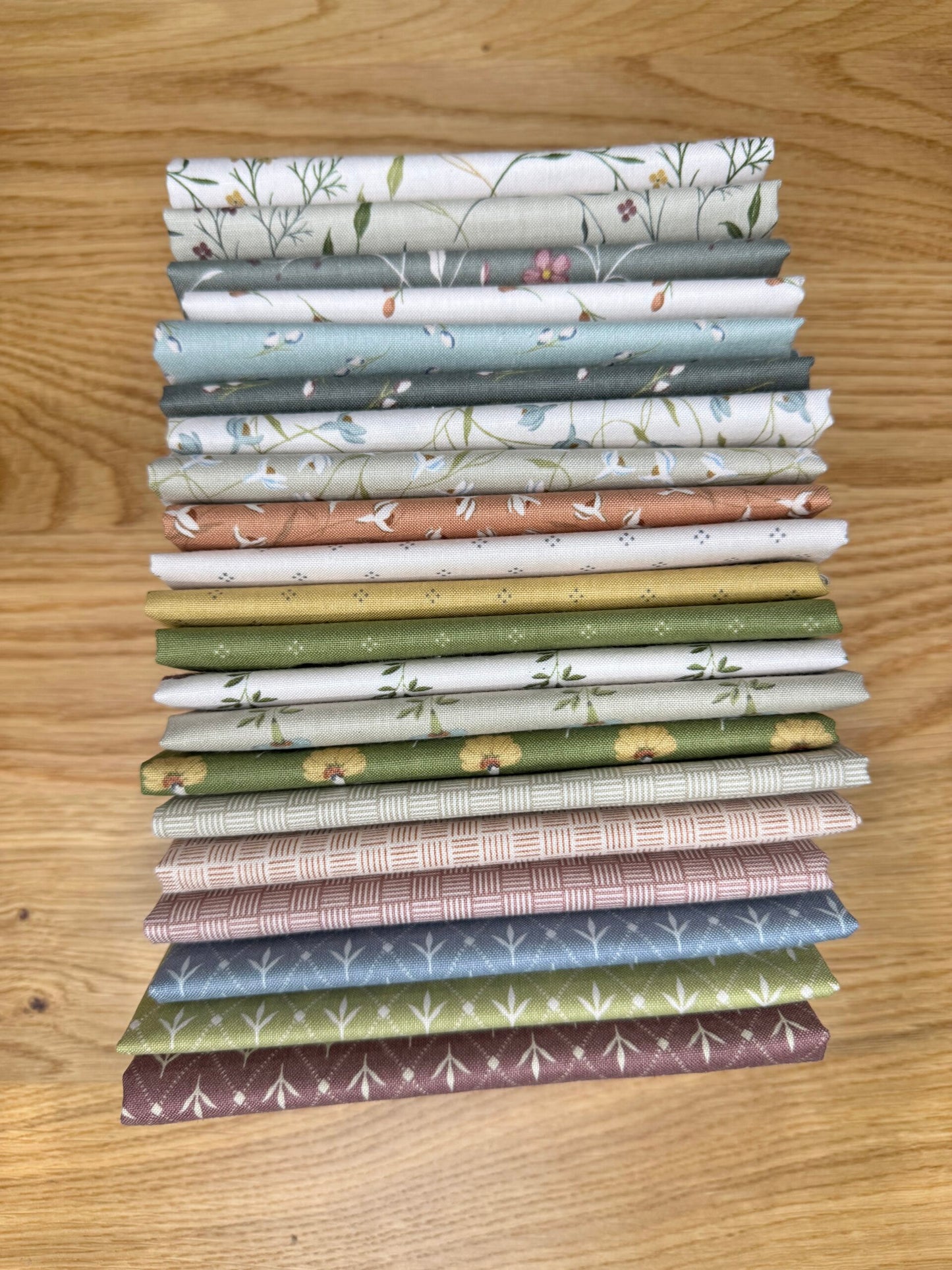 Threads of Grace Fat Eighth Bundle – 21 Prints by Kassidy Grace for Riley Blake Designs