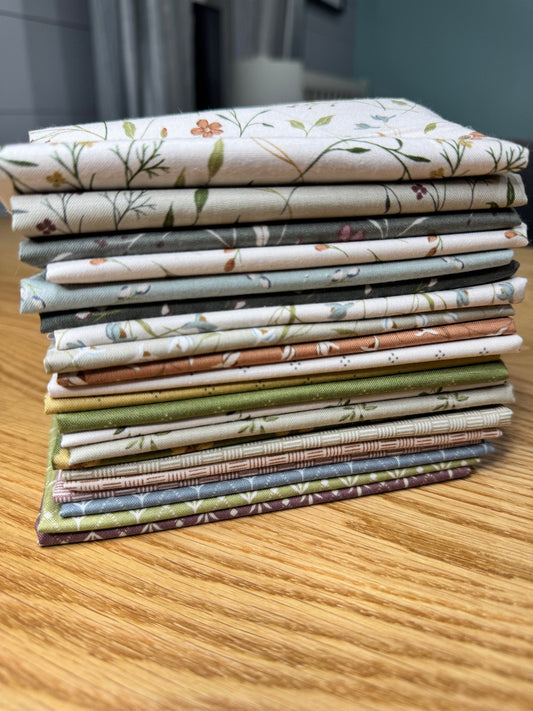 Threads of Grace Fat Eighth Bundle – 21 Prints by Kassidy Grace for Riley Blake Designs