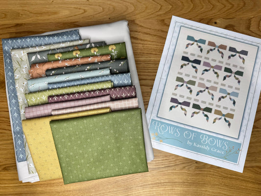 Threads of Grace Rows of Bows Quilt Kit – by Kassidy Grace for Riley Blake Designs