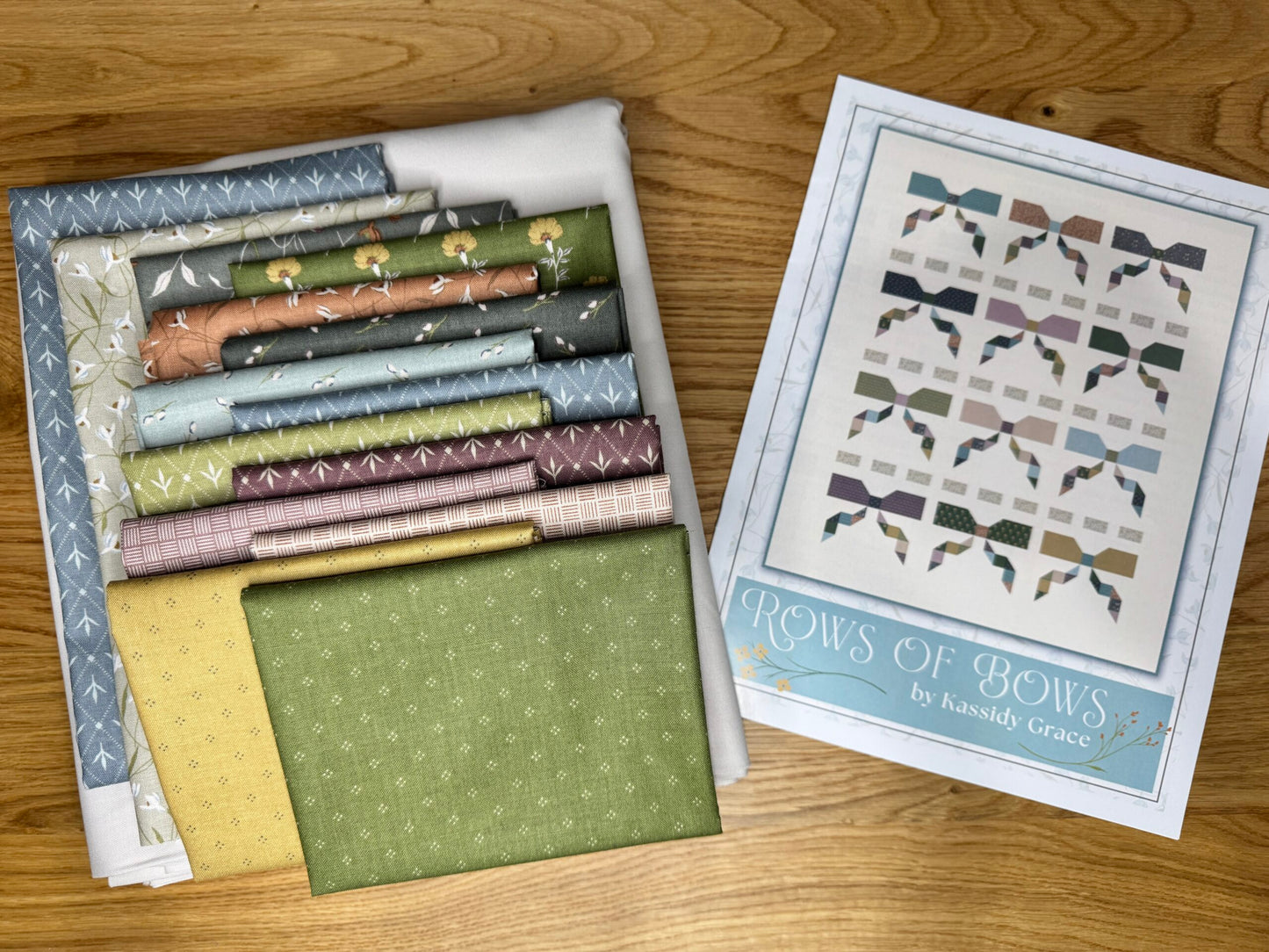 Threads of Grace Rows of Bows Quilt Kit – by Kassidy Grace for Riley Blake Designs