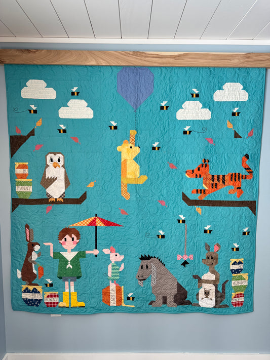 Compression Quilt Hanger Printable Guide