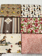 Cowgirl 6-Piece Fabric Bundle – Blue or Cream