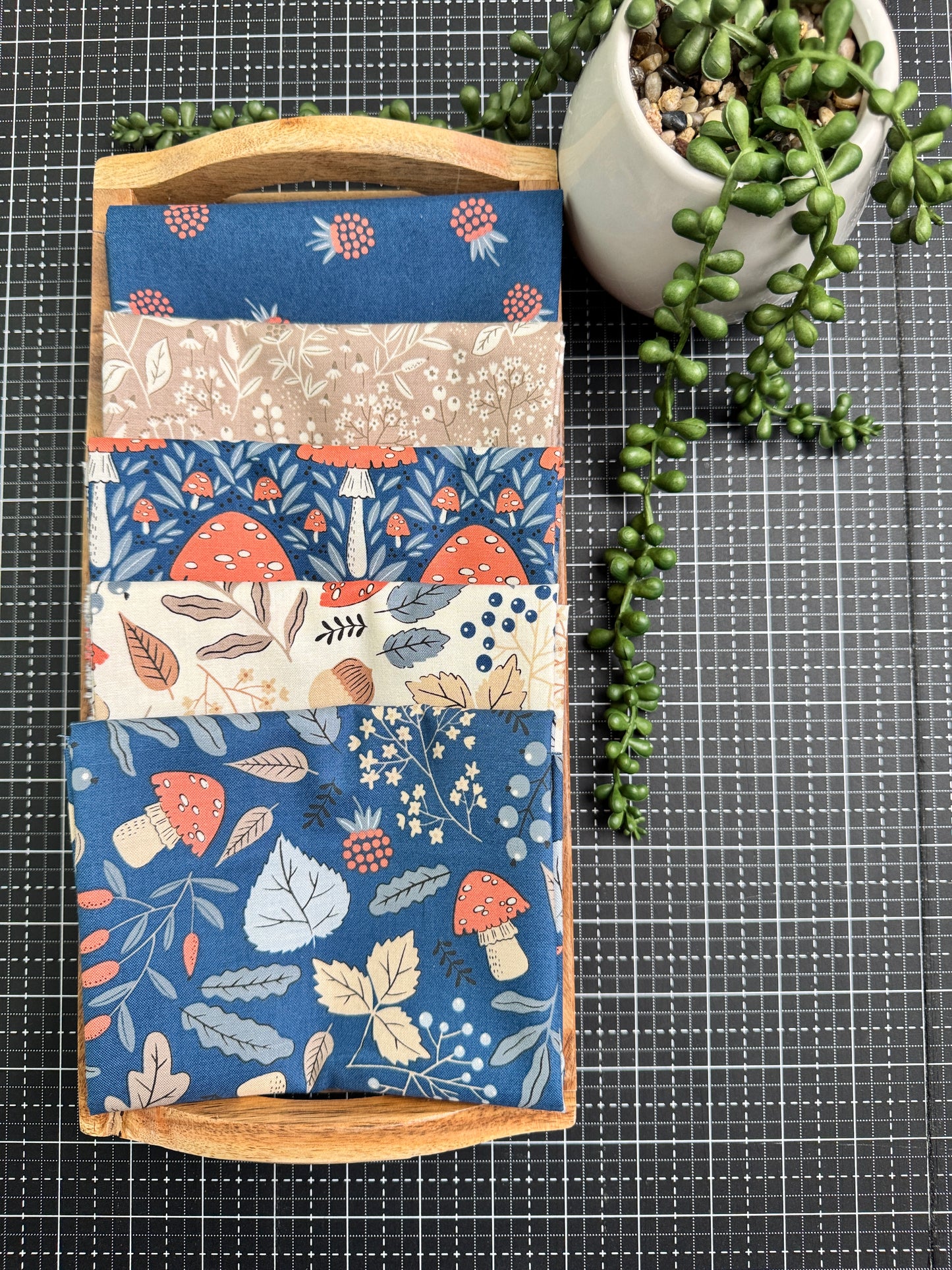 Nature's Sketchbook Petite Fat Quarter Bundle – 5 Pieces