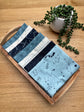 Babbage (light blue) color way of Data fabric collection by Janet Clare. A 7 piece bundle.  