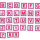 Pink Alphabitties Specialty Marking Tool