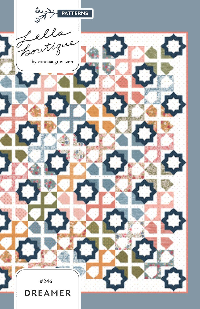 Dreamer quilt pattern by Lella Boutique