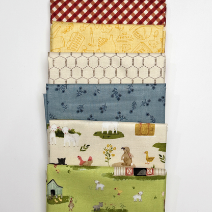 Lil' Farm Friends Petite Fat Quarter Bundle 6 Piece