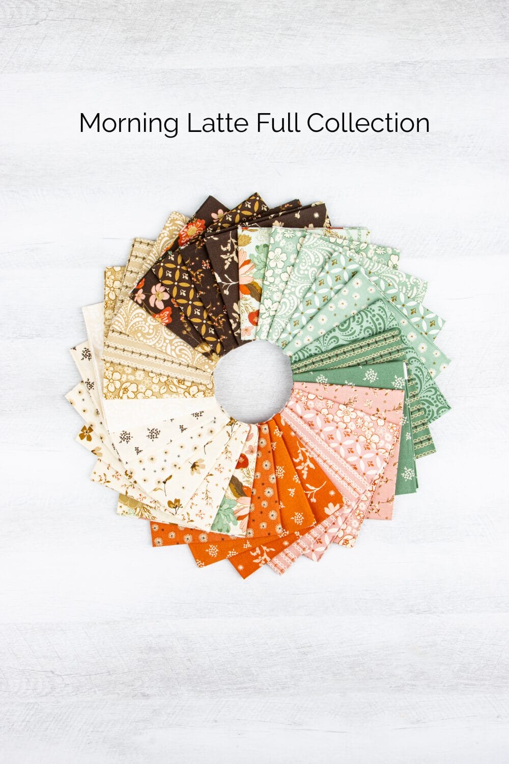 Morning Latte Petite Fat Quarter Bundles – Curated Colorways