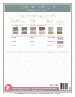 Threads of Grace Rows of Bows Quilt Kit – by Kassidy Grace for Riley Blake Designs