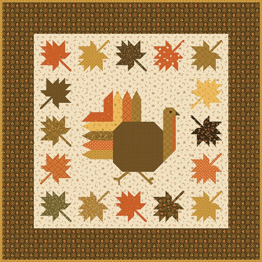 Autumn Hues Quilt Kit – Bountiful by Sandy Gervais