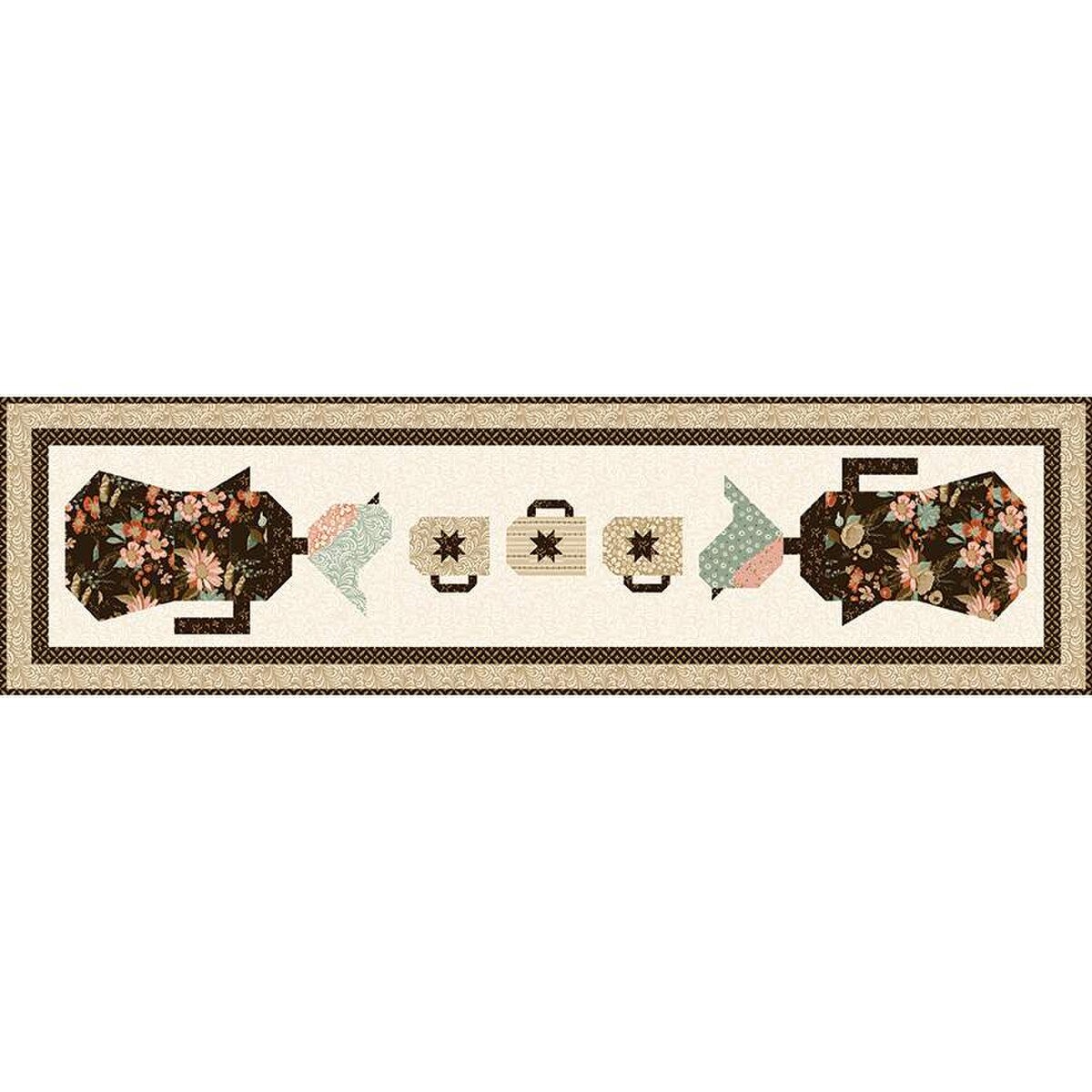 Morning Latte Runner by Sandy Gervais Quilt Kit