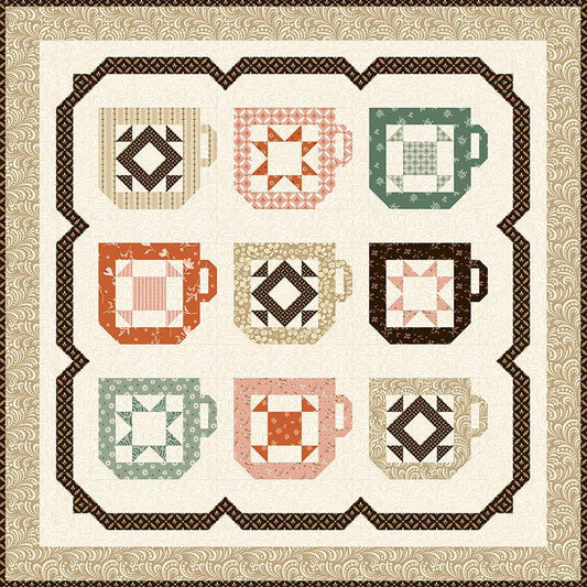 Mug Collection by Sandy Gervais Quilt Kit