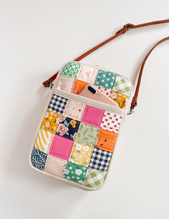 Minki Kim Sun Patch Crossbody Bag Pattern