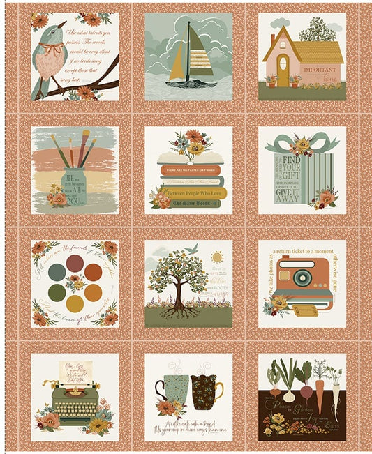 Worth Repeating Panel - 35 1/2" x 43 1/2"
