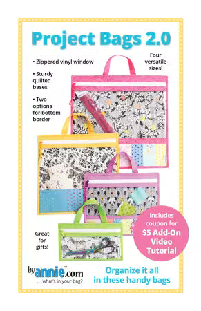 Project Bags 2.0 Pattern by By Annie