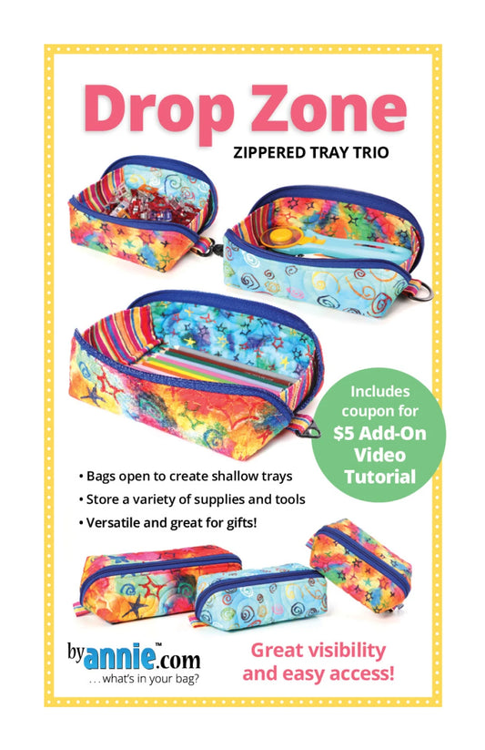Drop Zone Pattern by By Annie pattern cover