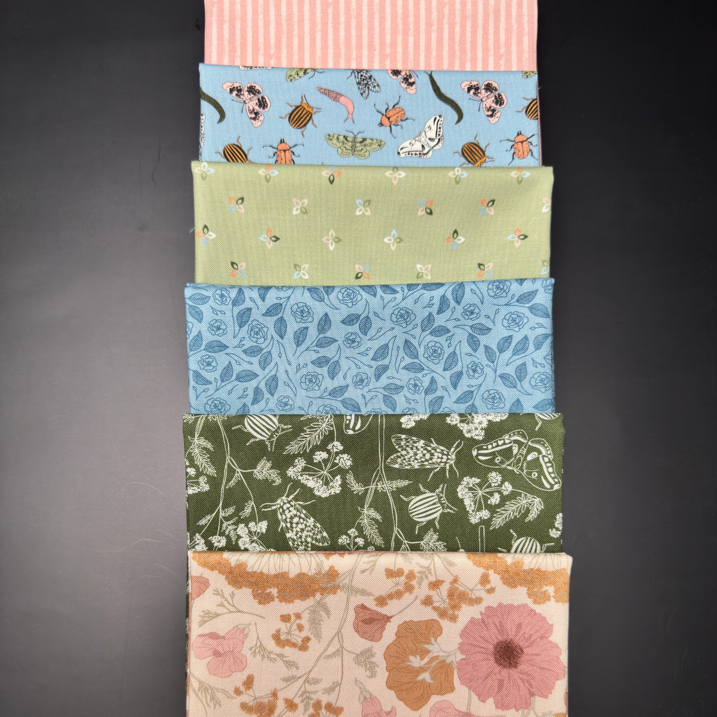 Petalush Petite Fat Quarter Bundle - 6 Pieces by Kiley's Quilt Room