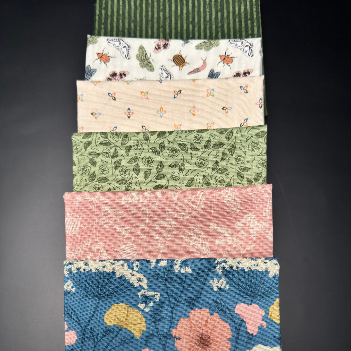 Petalush Petite Fat Quarter Bundle - 6 Pieces by Kiley's Quilt Room