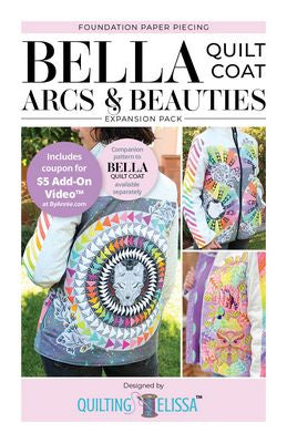 Bella Quilt Coat Arcs & Beauties FPP Expansion Pack – Companion Pattern to the Bella Quilt Coat