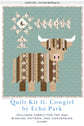 Cattle Call Quilt Kit – Cowgirl Fabric Collection by Echo Park