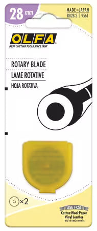 OLFA 28mm Rotary Blade 2 Pack