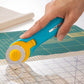 Olfa Splash Rotary Cutter – Aqua (45mm)