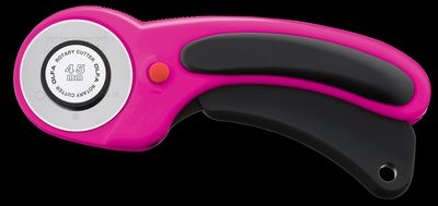 Olfa 45mm Ergonomic Rotary Cutter – Magenta