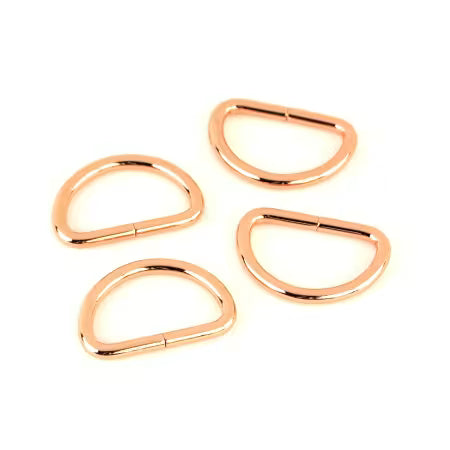 Sallie Tomato 1" D-Rings – 4 Pack