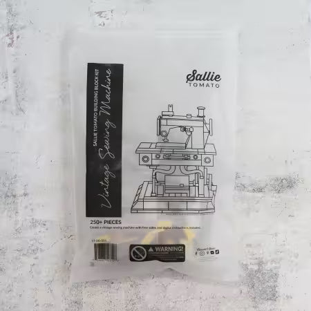Sallie Tomato Vintage Sewing Machine Building Blocks