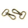Sallie Tomato Two Swivel Hooks 1" Antique